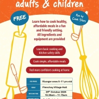 Free Cooking Classes - for 5-11yr olds  - FRENCHAY